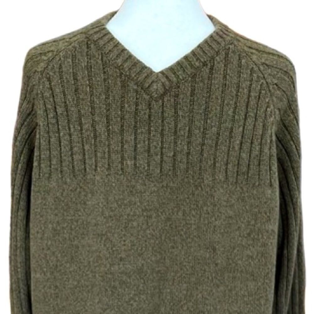 Columbia Men’s Commando Sweater V
Neck Cotton Green Pullover size L - Picture 2 of 6